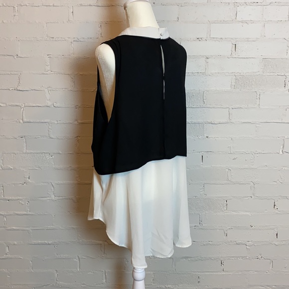 Elle Two Tone Top - Picture 2 of 5